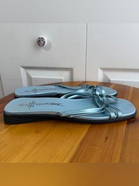 Simply Basic Patty blue strappy sandals size 8.5